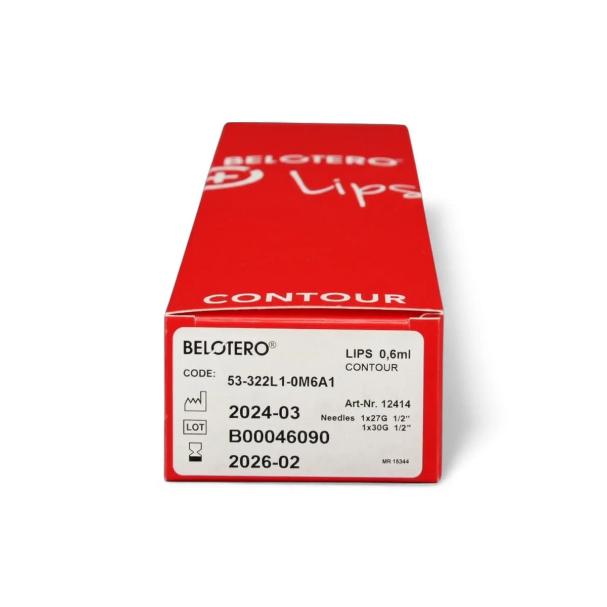 Belotero Lips Contour Lidocaine 1 x 0,6ml