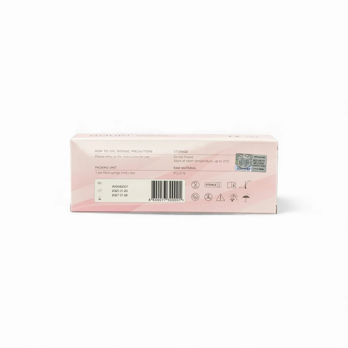Gouri Flüssiges PCL-Implantat 1 x 1ml