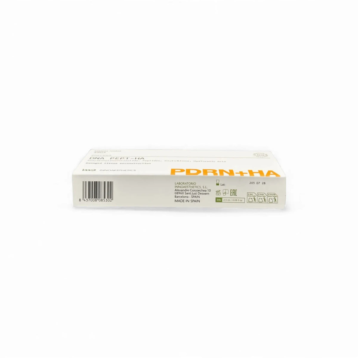 Innoaesthetics Dna Pept-Ha 4 x 2,5ml (TDS)