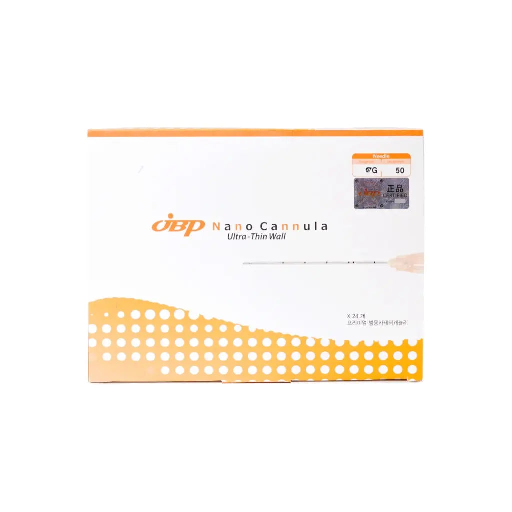 JBP Nano Cannula 22G x 50mm