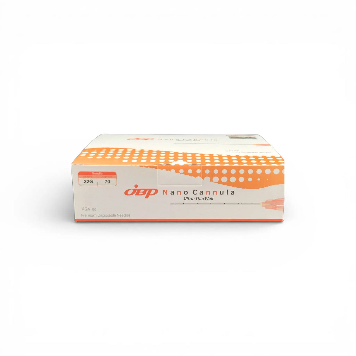 JBP Nano Cannula 22G x 70mm - 24 Stk.