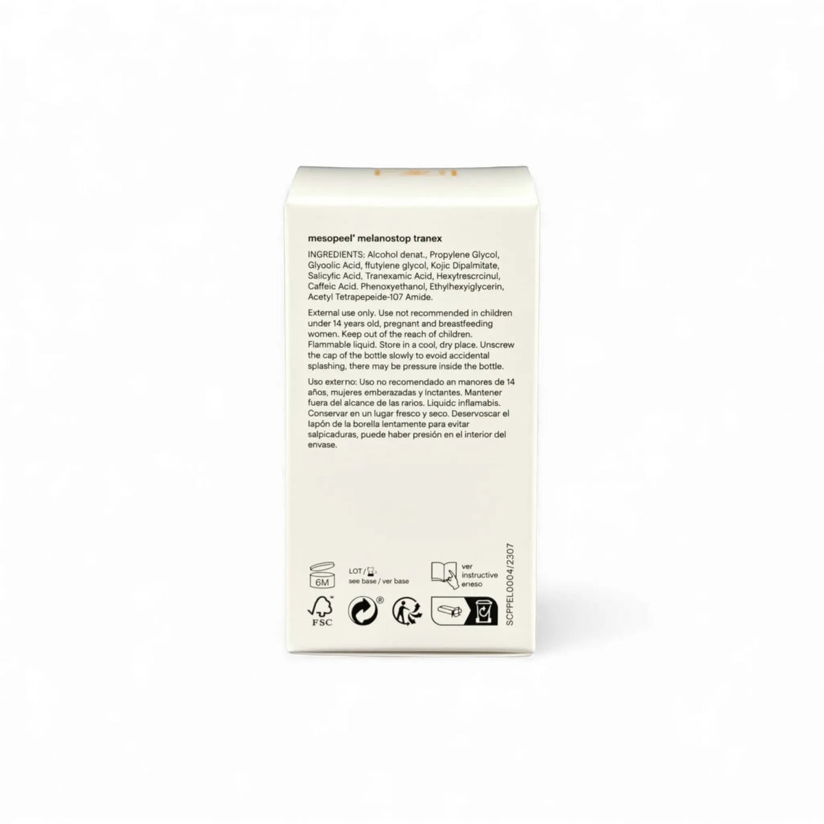 Mesoestetic Mesopeel Melanostop Tranex 50ml