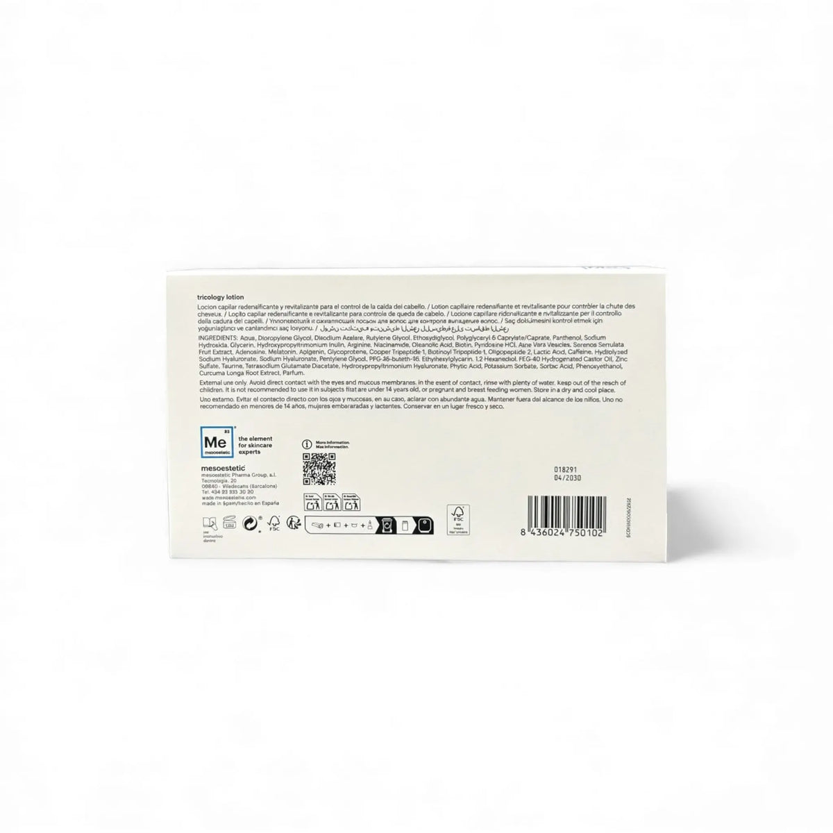 Mesoestetic Tricology Lotion 8 x 5ml