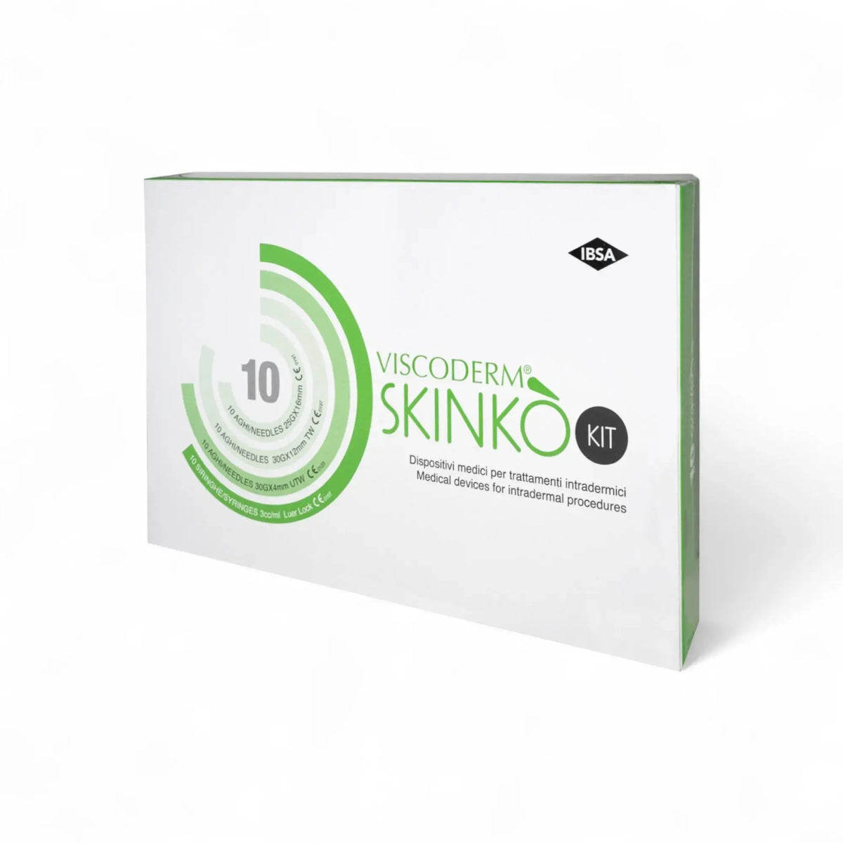 Viscoderm Skinko E 10 x 5ml + Needle Kit