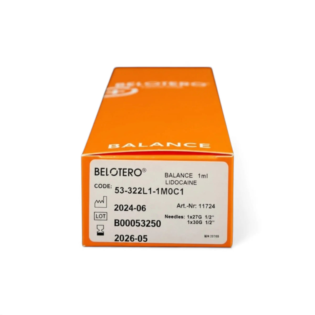 Belotero Balance Lidocaine 1 x 1ml 