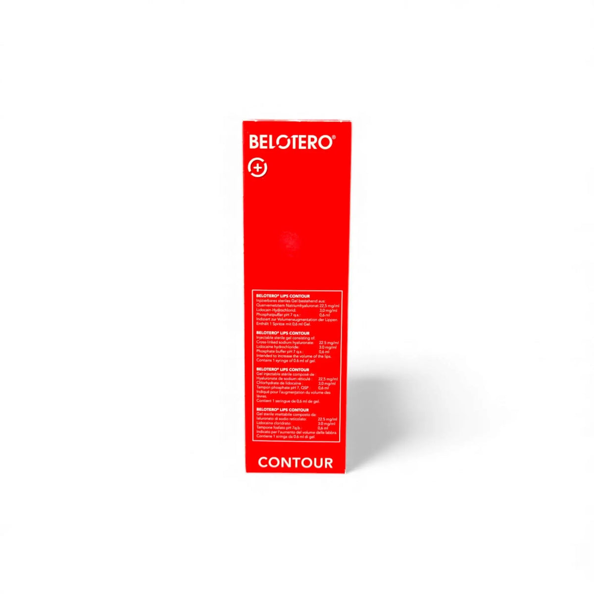 Belotero Lips Contour Lidocaine 1 x 0,6ml 