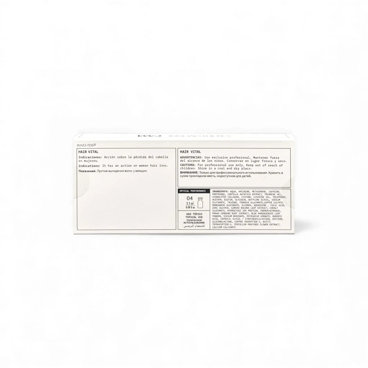 Innoaesthetics Hair Vital (Woman) 2,5ml (TDS) 