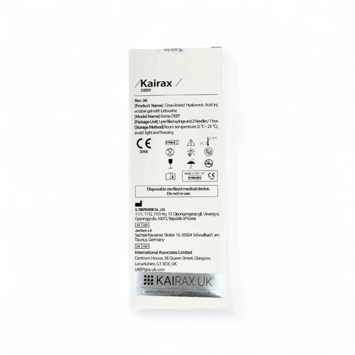 Kairax Deep Lidocaine 1x1ml 