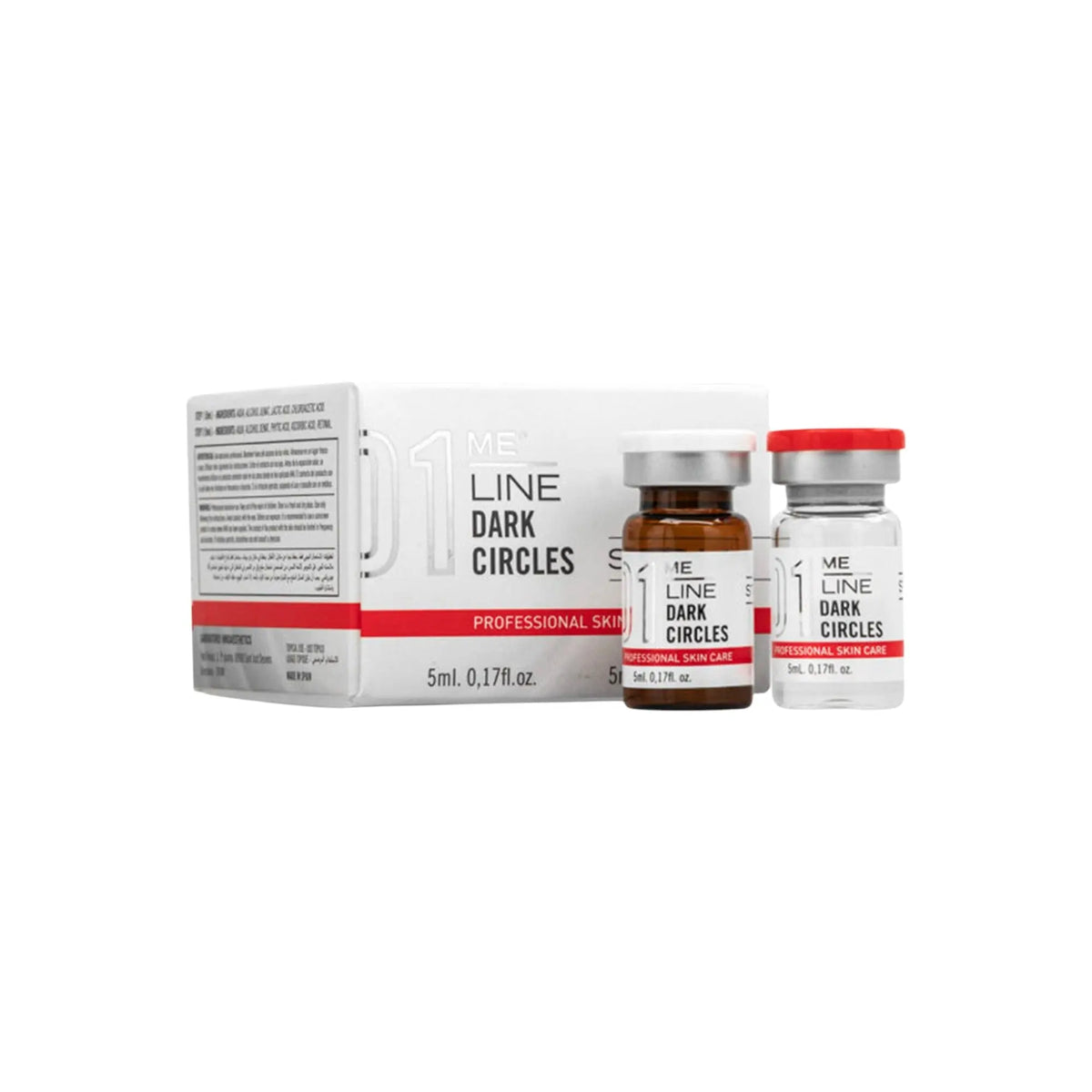 MeLine 01 Dark Cirkles step 1 & step 2 5ml 
