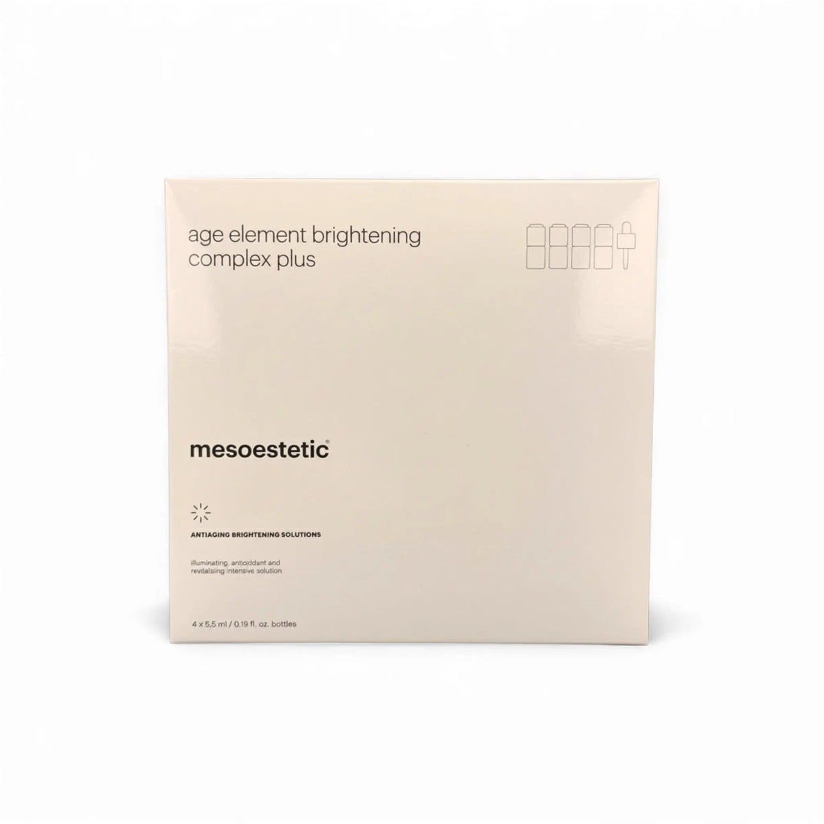 Mesoestetic Age Element Brightening Complex Plus 4 x 5,5ml 