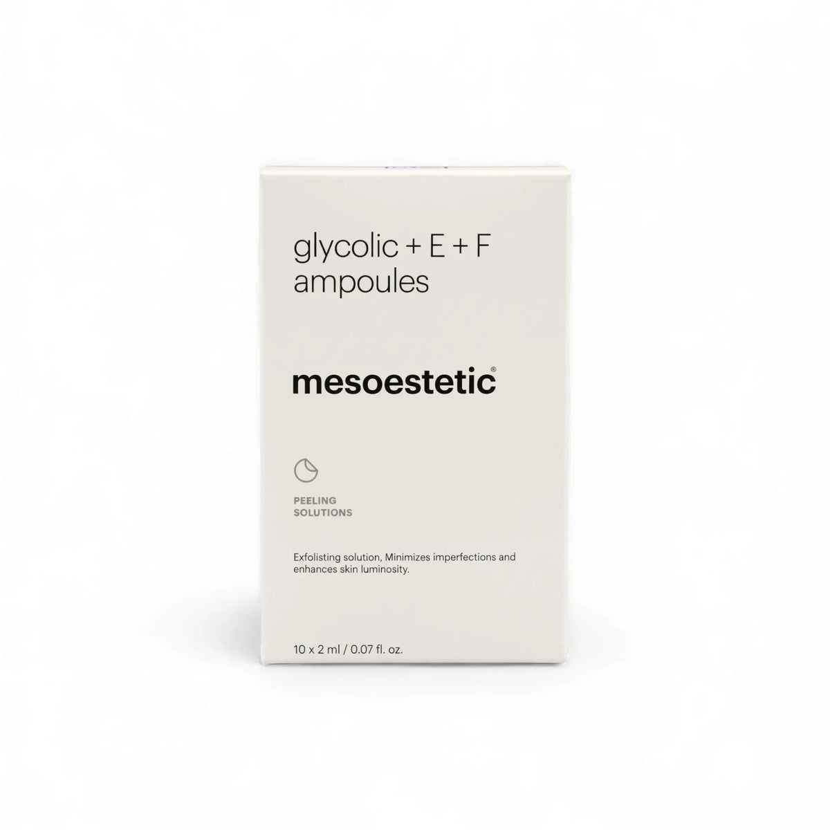 Mesoestetic Glycolic + E + F Ampoules 10 x 2ml 