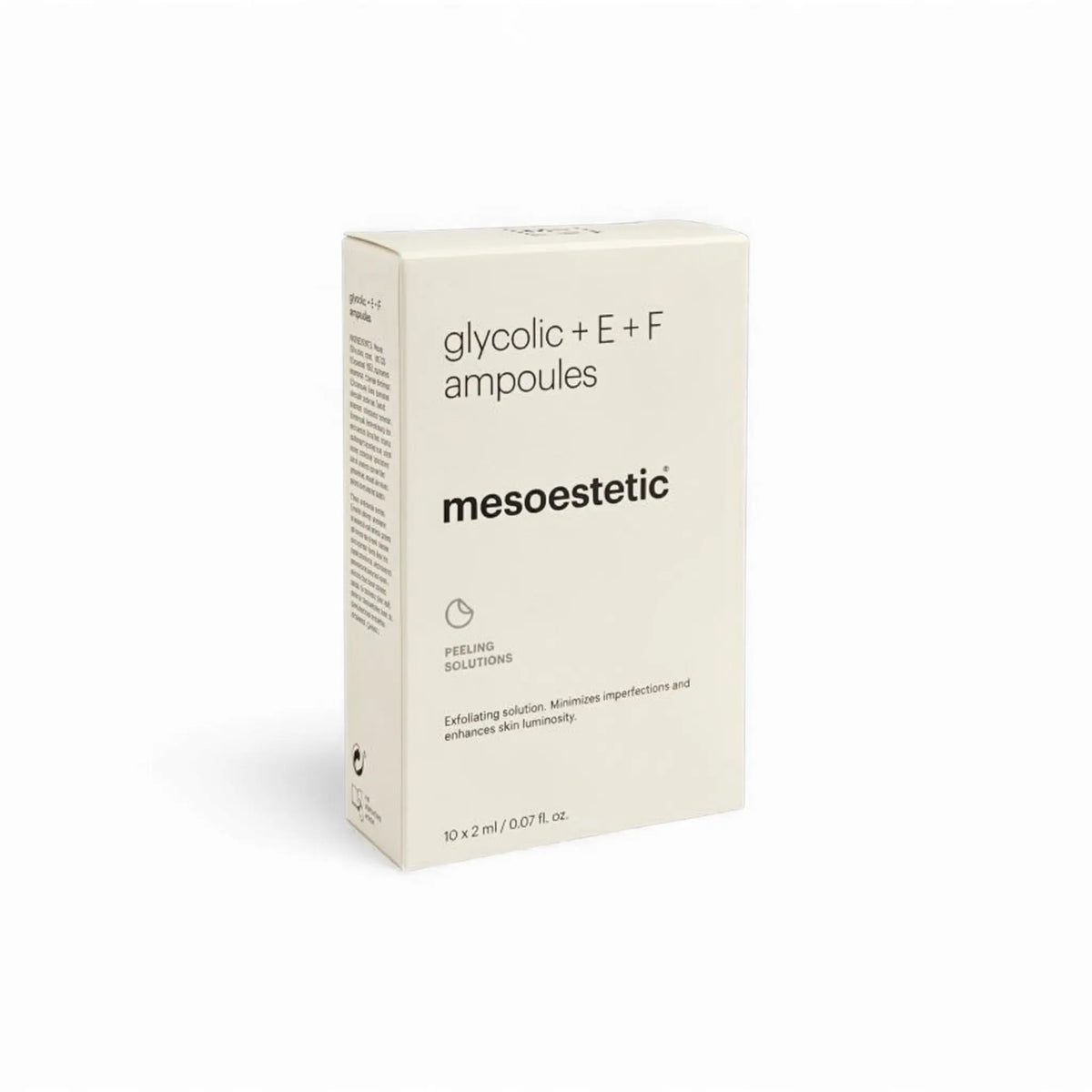 Mesoestetic Glycolic + E + F Ampoules 10 x 2ml 