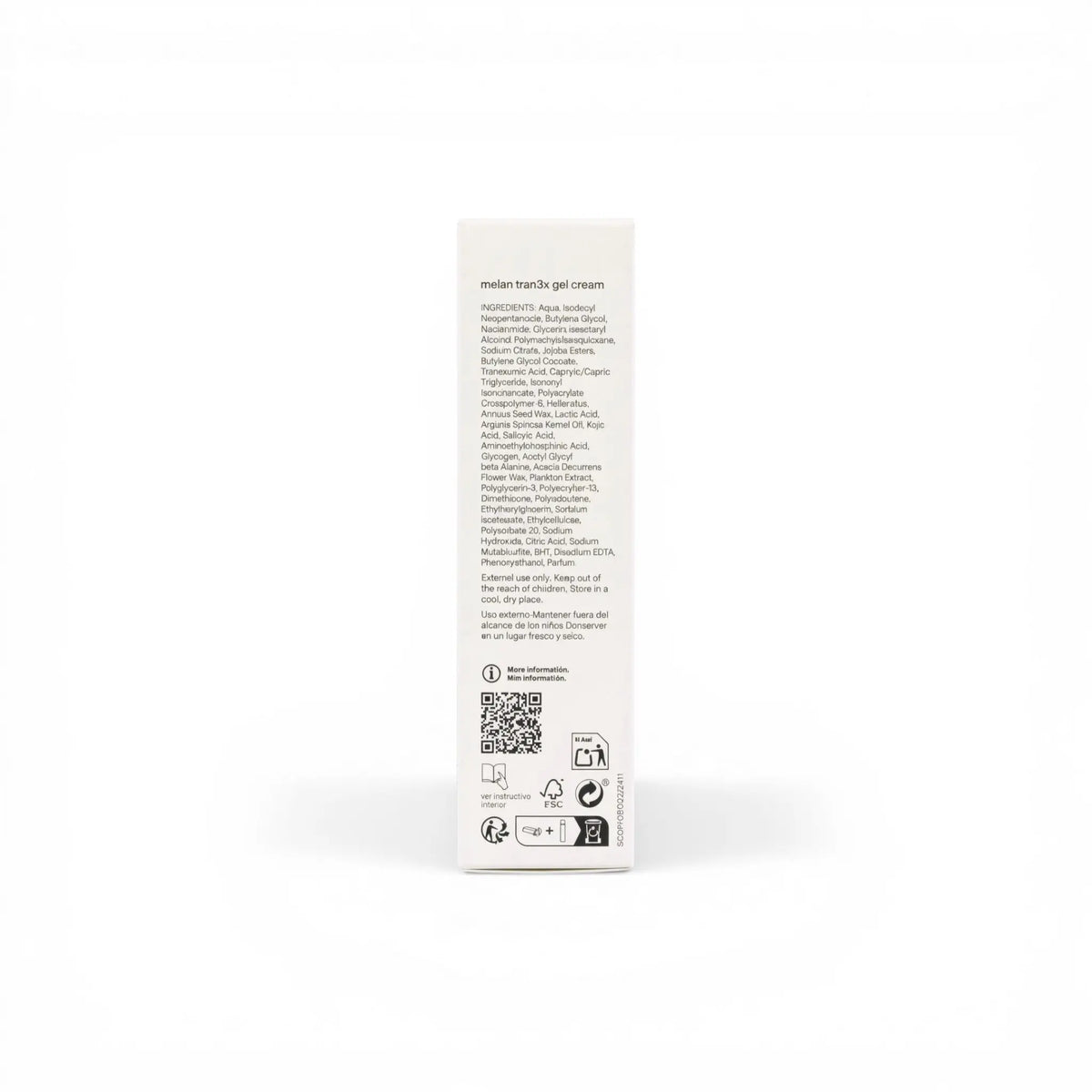 Mesoestetic Melan Tran3x Gel Cream 50ml 