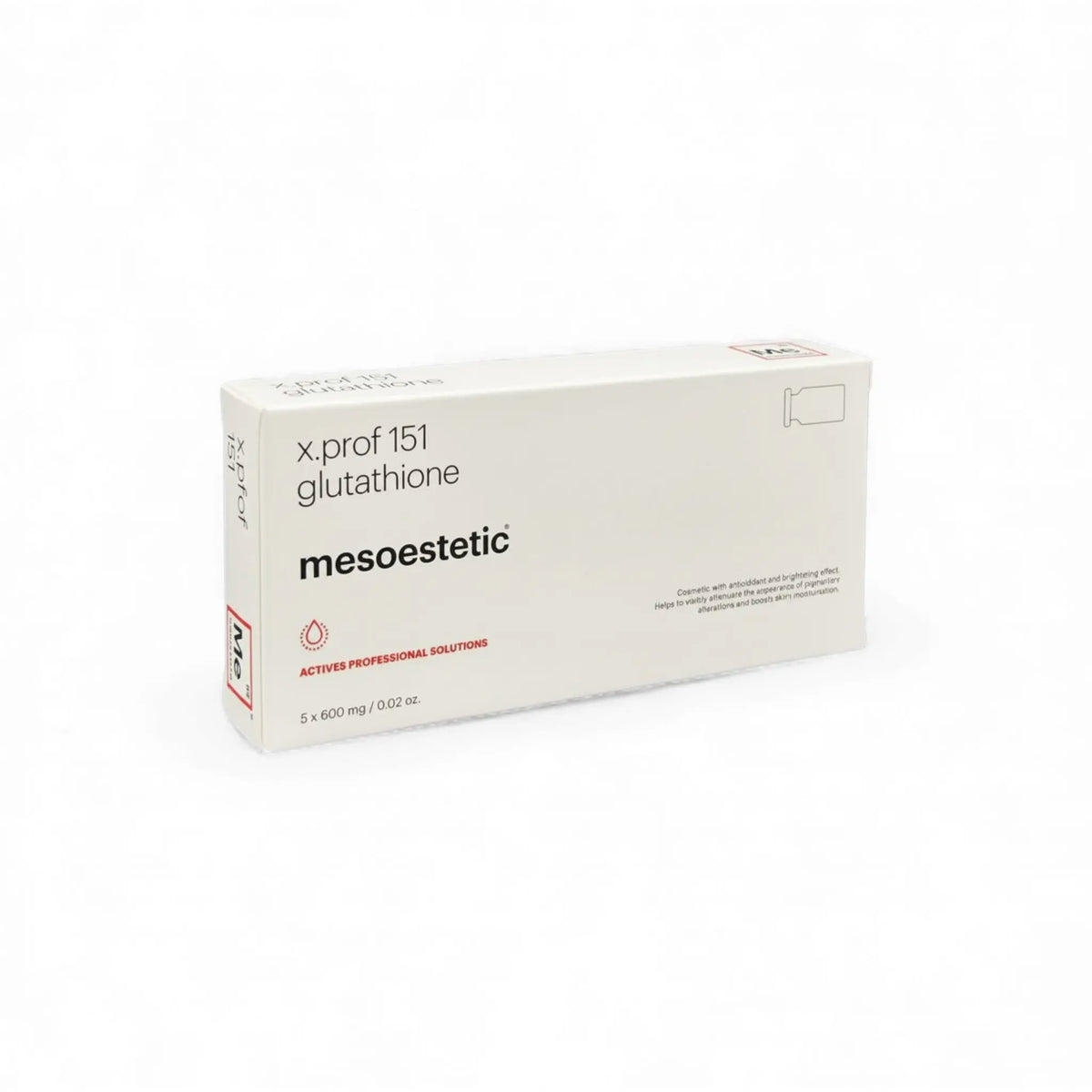 Mesoestetic X.Prof 151 Glutathione 5 x 600mg 