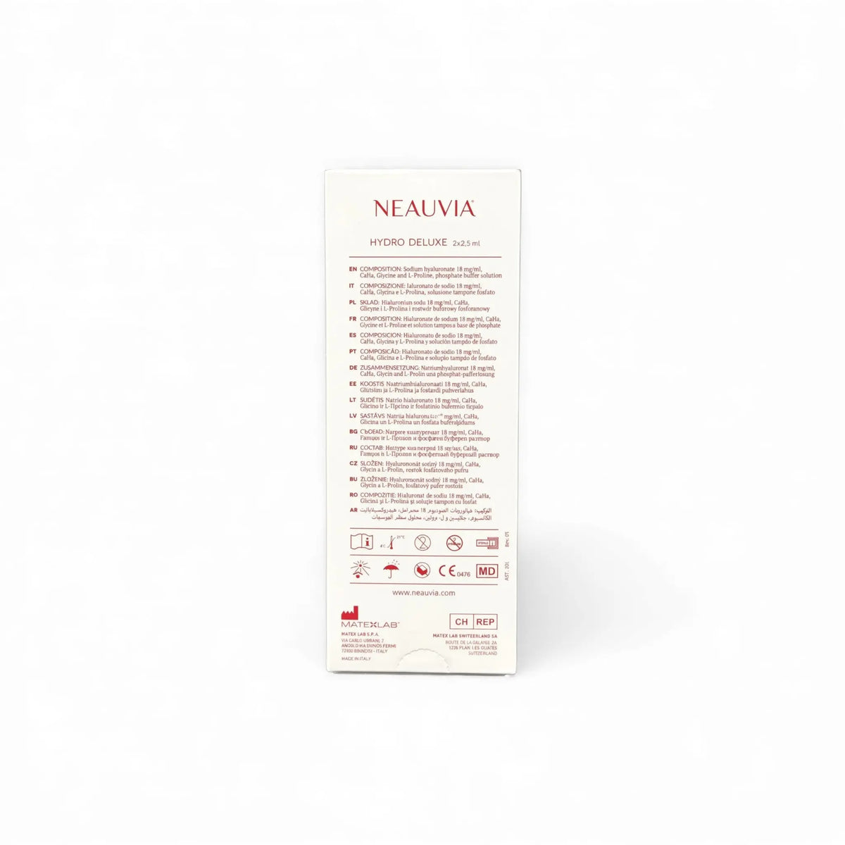 Neauvia Hydro Deluxe 2 x 2,5ml 
