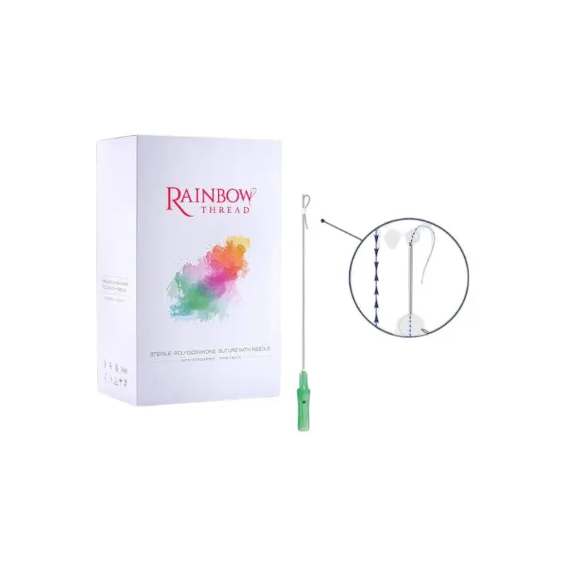 Rainbow Thread Heart Lift. COG 19G/100/185 
