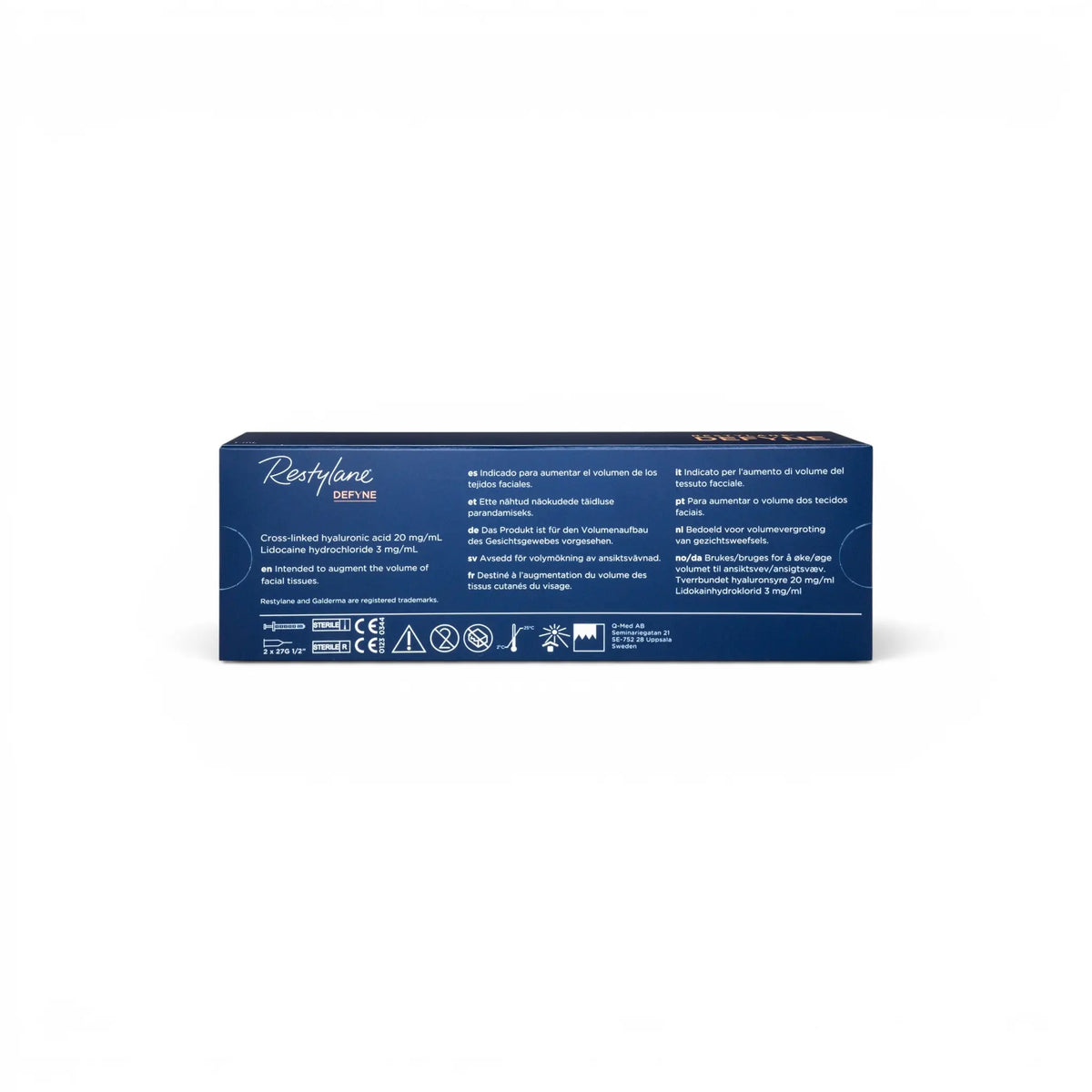 Restylane Defyne Lidocain 1 x 1ml 