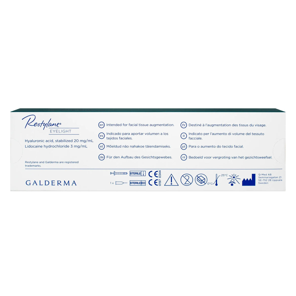 Restylane Eyelight Lidocaine 0,5ml Restylane