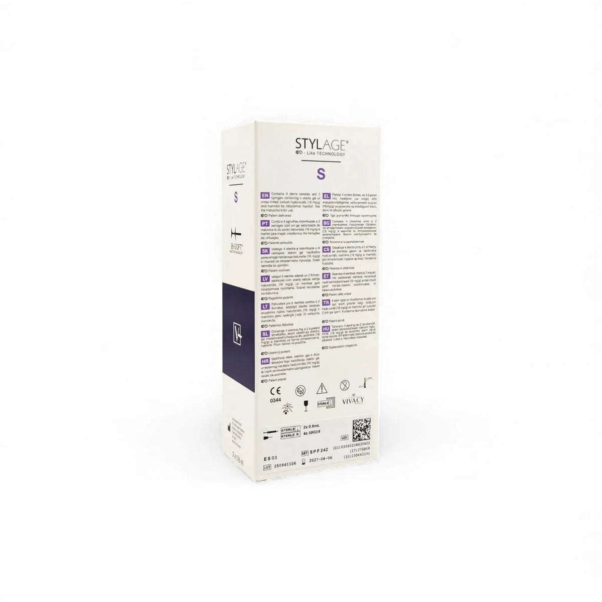 Stylage Bi-Soft S 2 x 0,8ml 