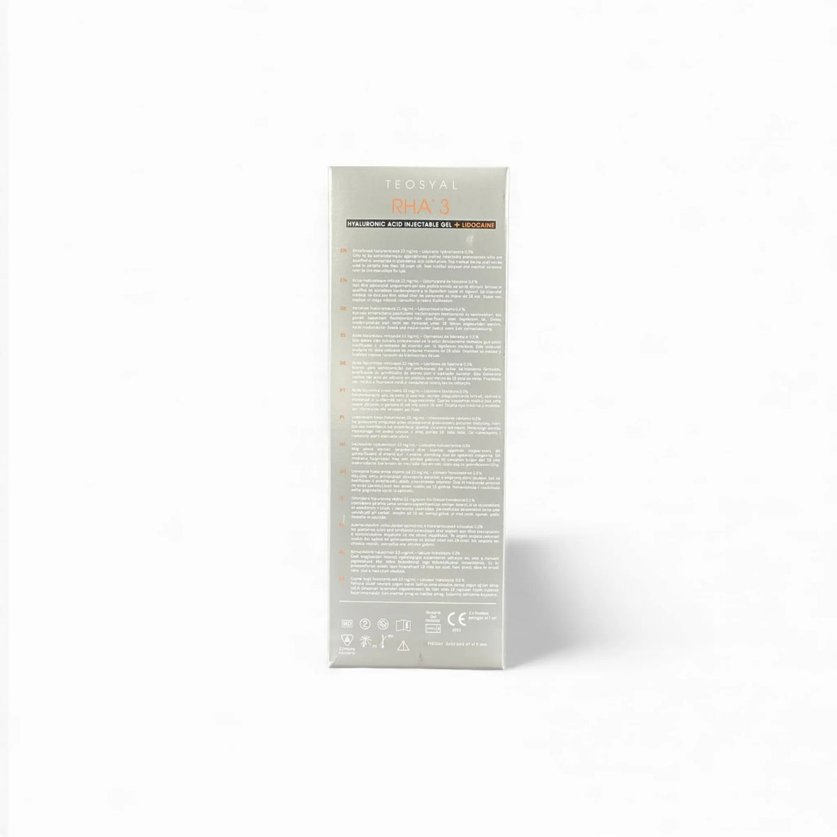 Teosyal RHA 3 Lidocaine 2 x 1ml 