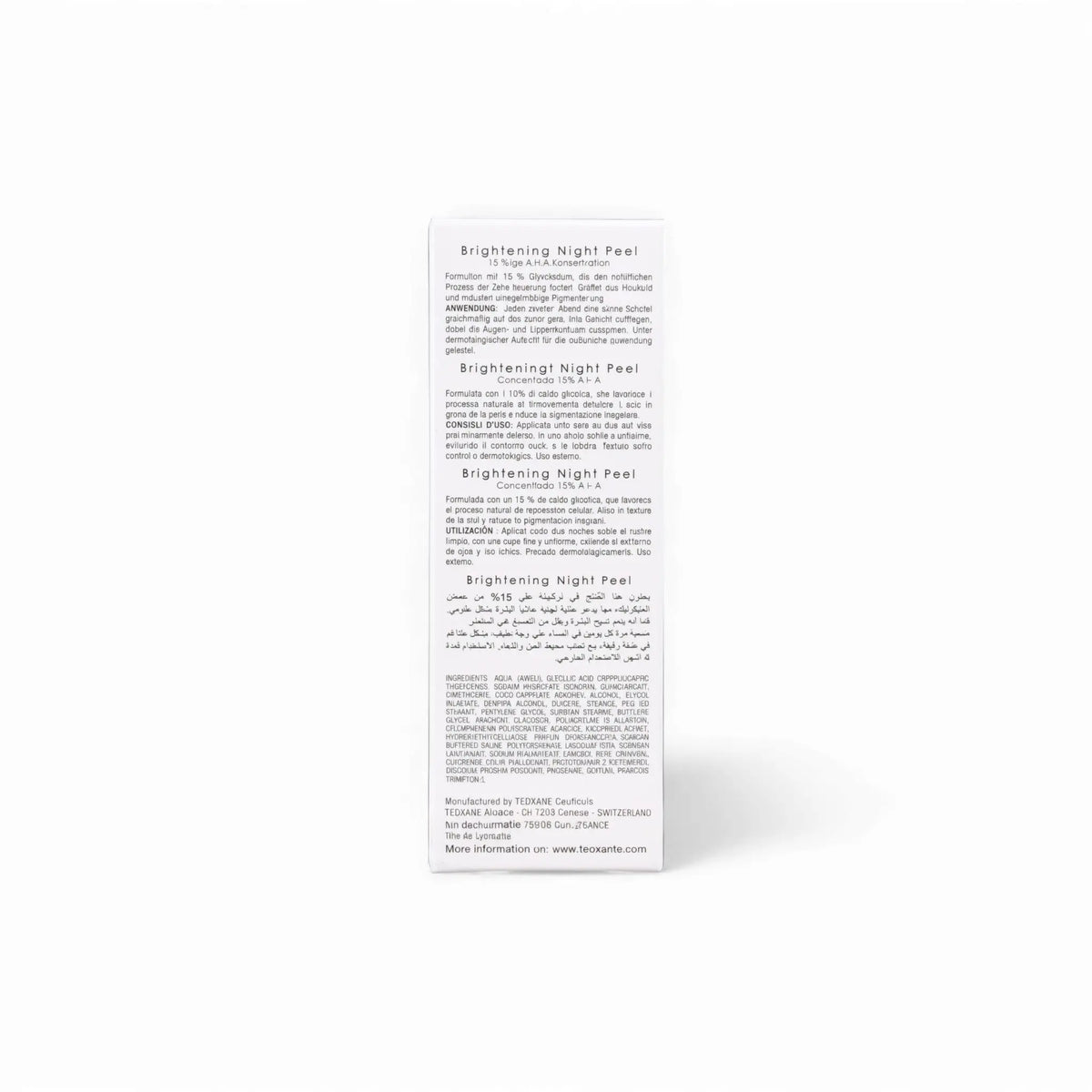 Teoxane Brightening Night Peel 40ml 