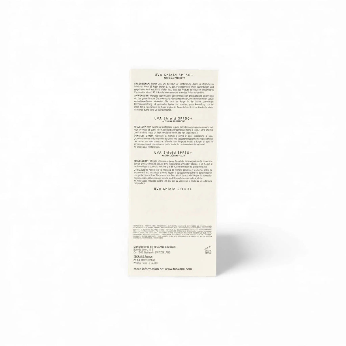 Teoxane UVA Shield SPF50+ 50ml 